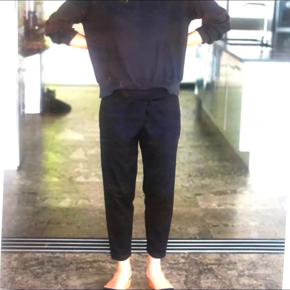 Emerson Fry Wrap Pant- Black
